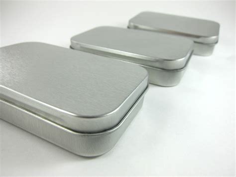 OEM ODM customized portable rectangular metal gift box tin 